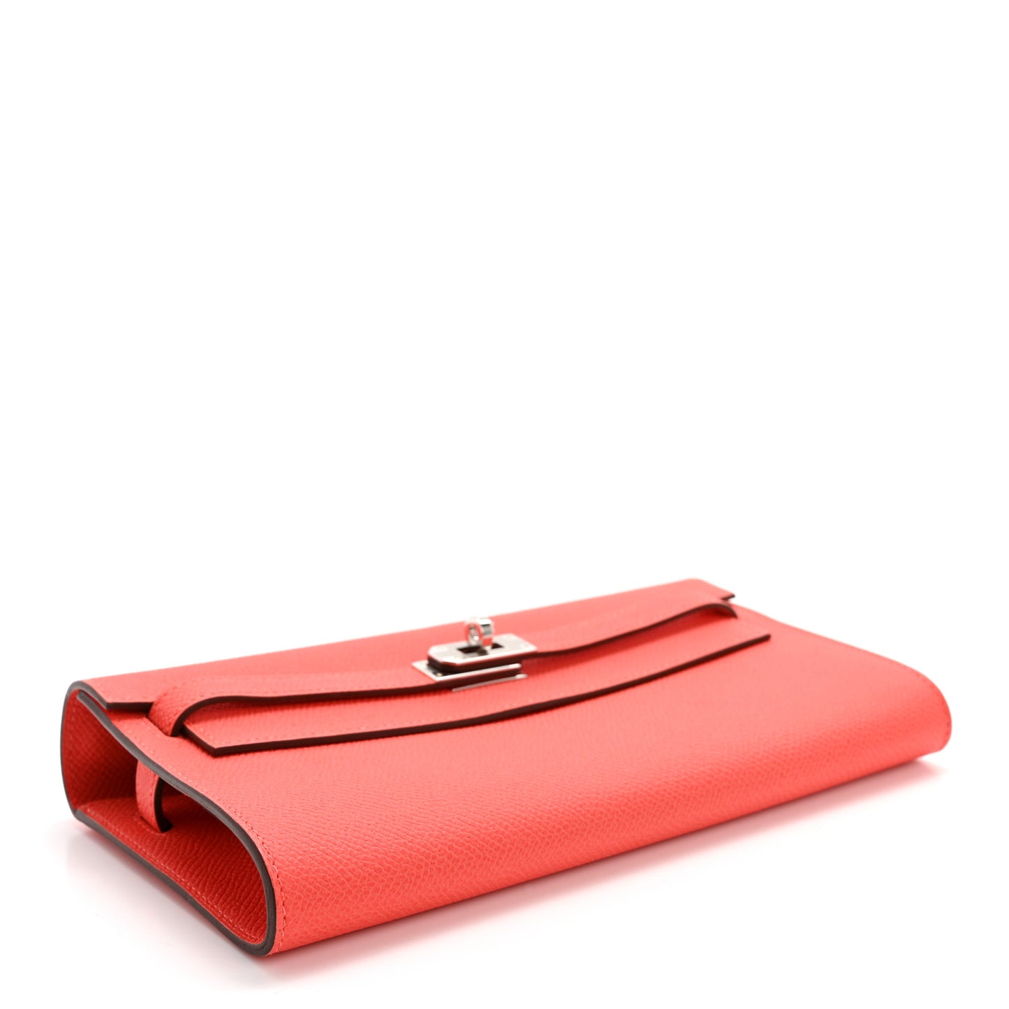 Epsom Kelly Wallet To Go Orange Field