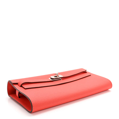Hermes Epsom Kelly Wallet To Go Orange Field 4 of 11