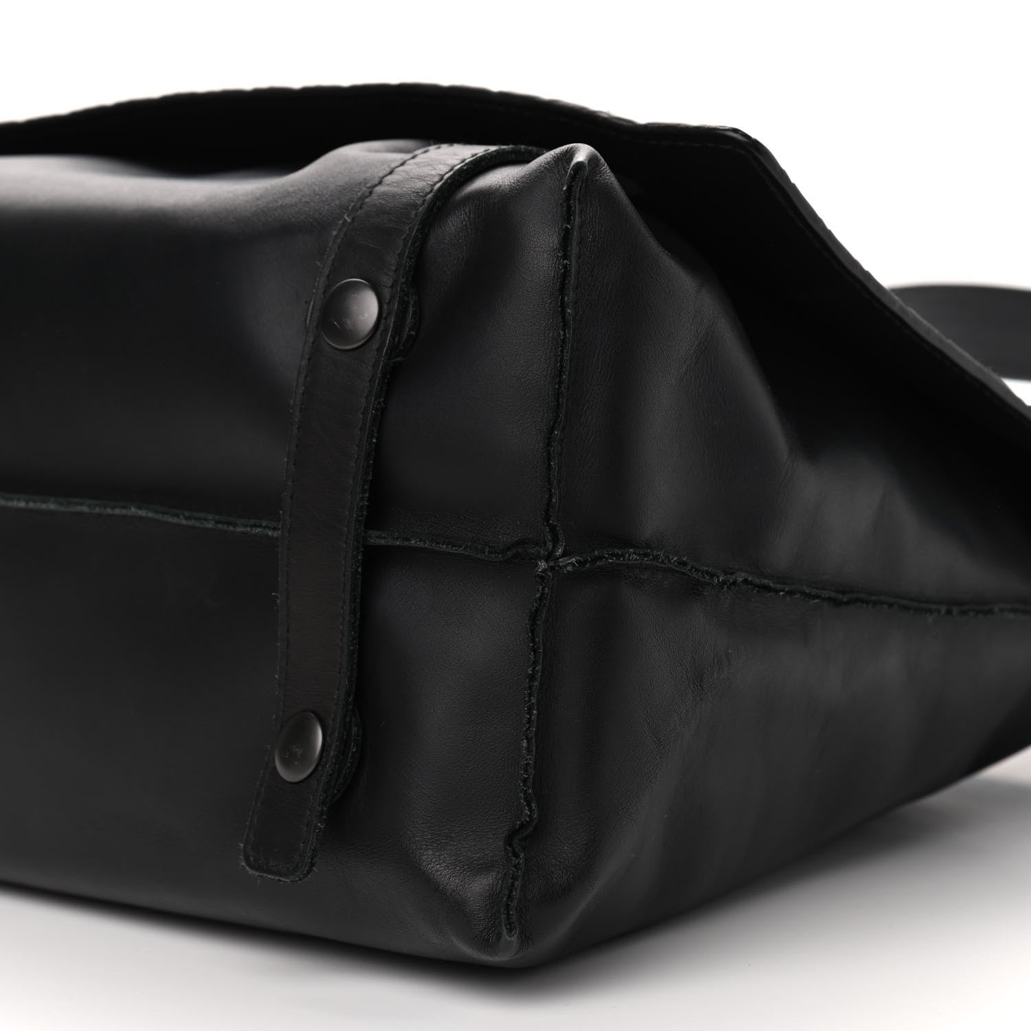Bottega Veneta Nappa Intrecciato Messenger Bag Black 11 of 11