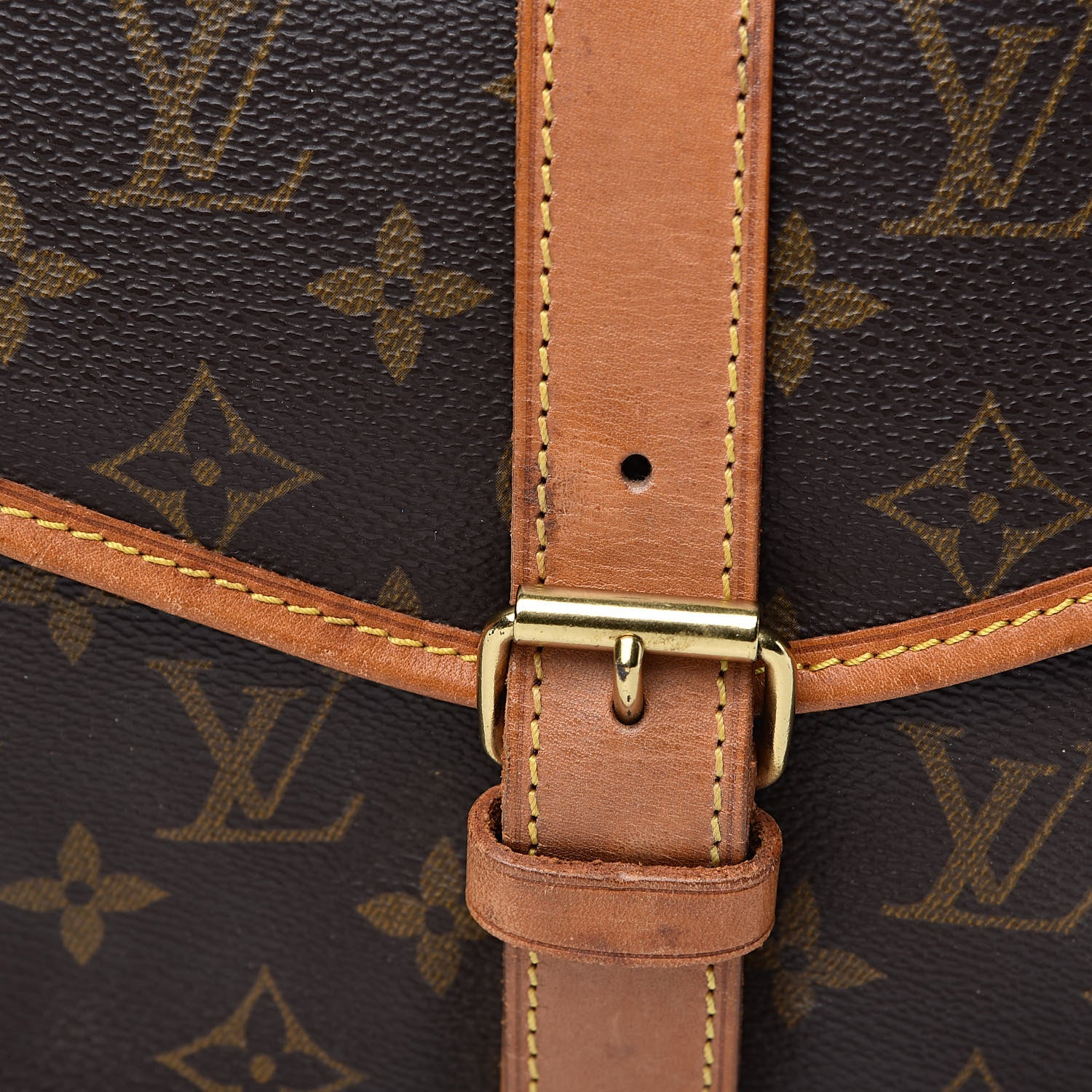 Louis Vuitton Monogram Saumur 35 11 of 15