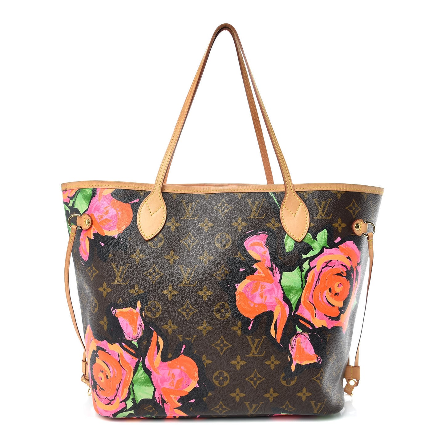 Monogram Roses Neverfull MM