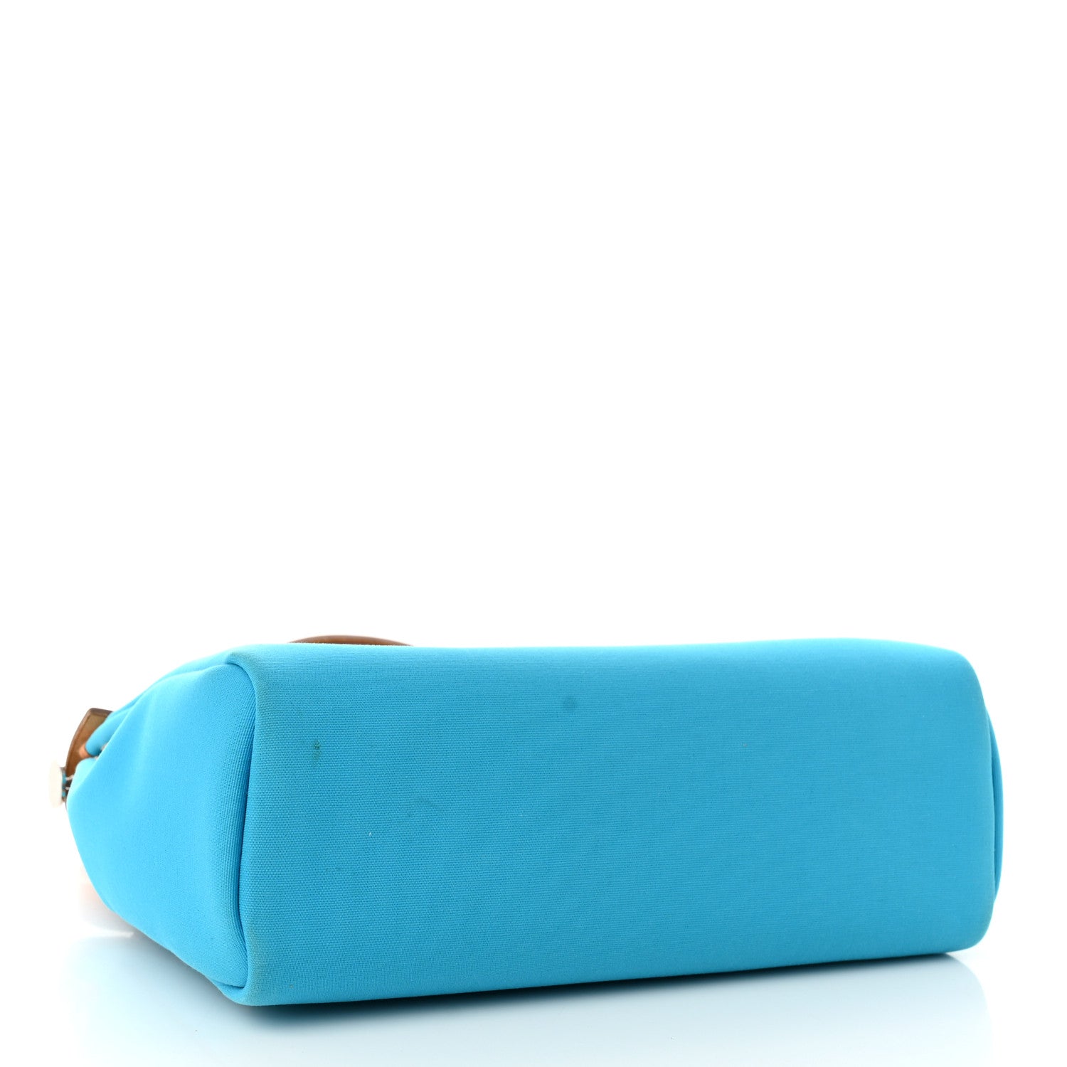Hermes Toile Officier Vache Hunter Verso Herbag Zip Retourne PM 31 Bleu Azteque Menthe 5 of 15
