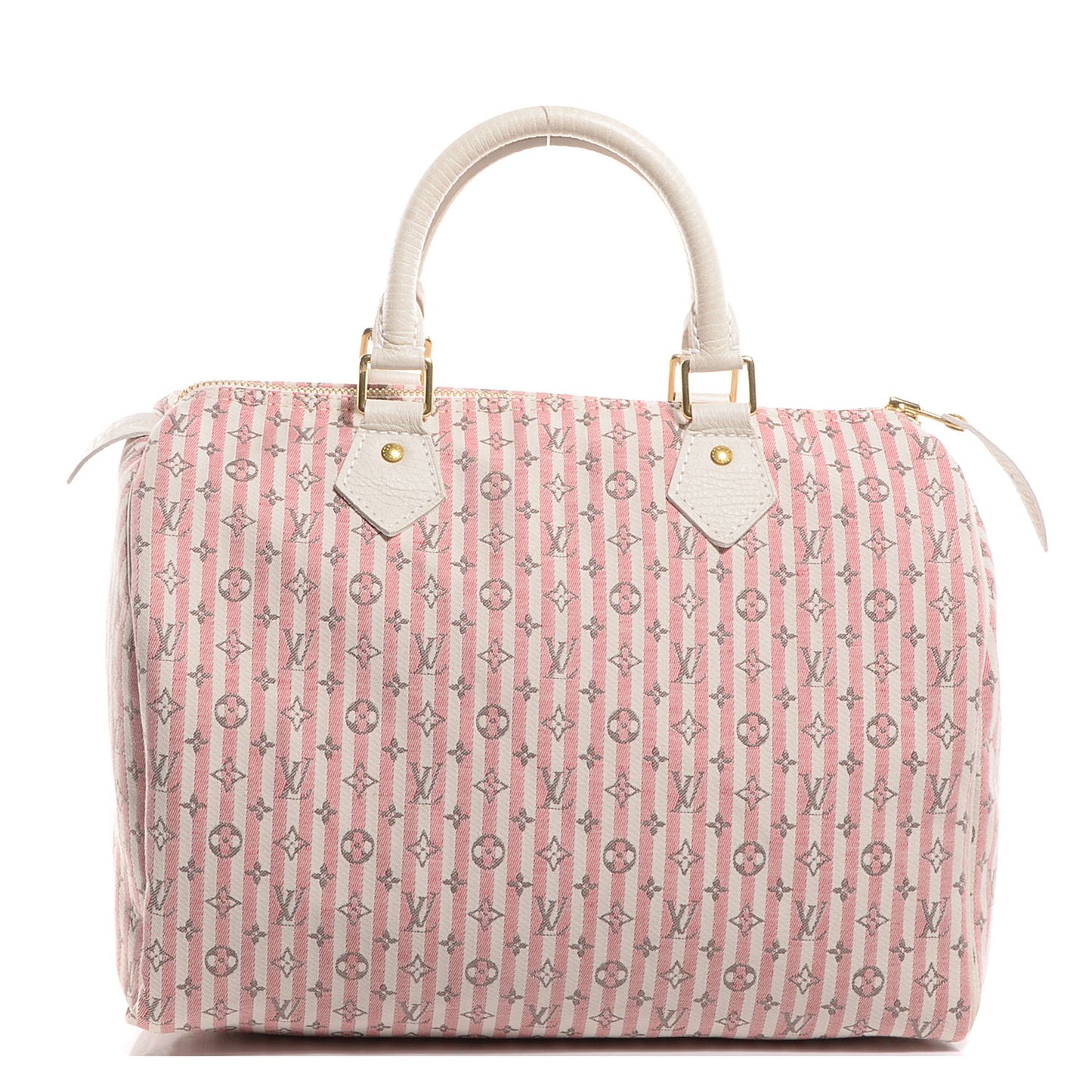 Mini Lin Croisette Speedy 30 Rouge