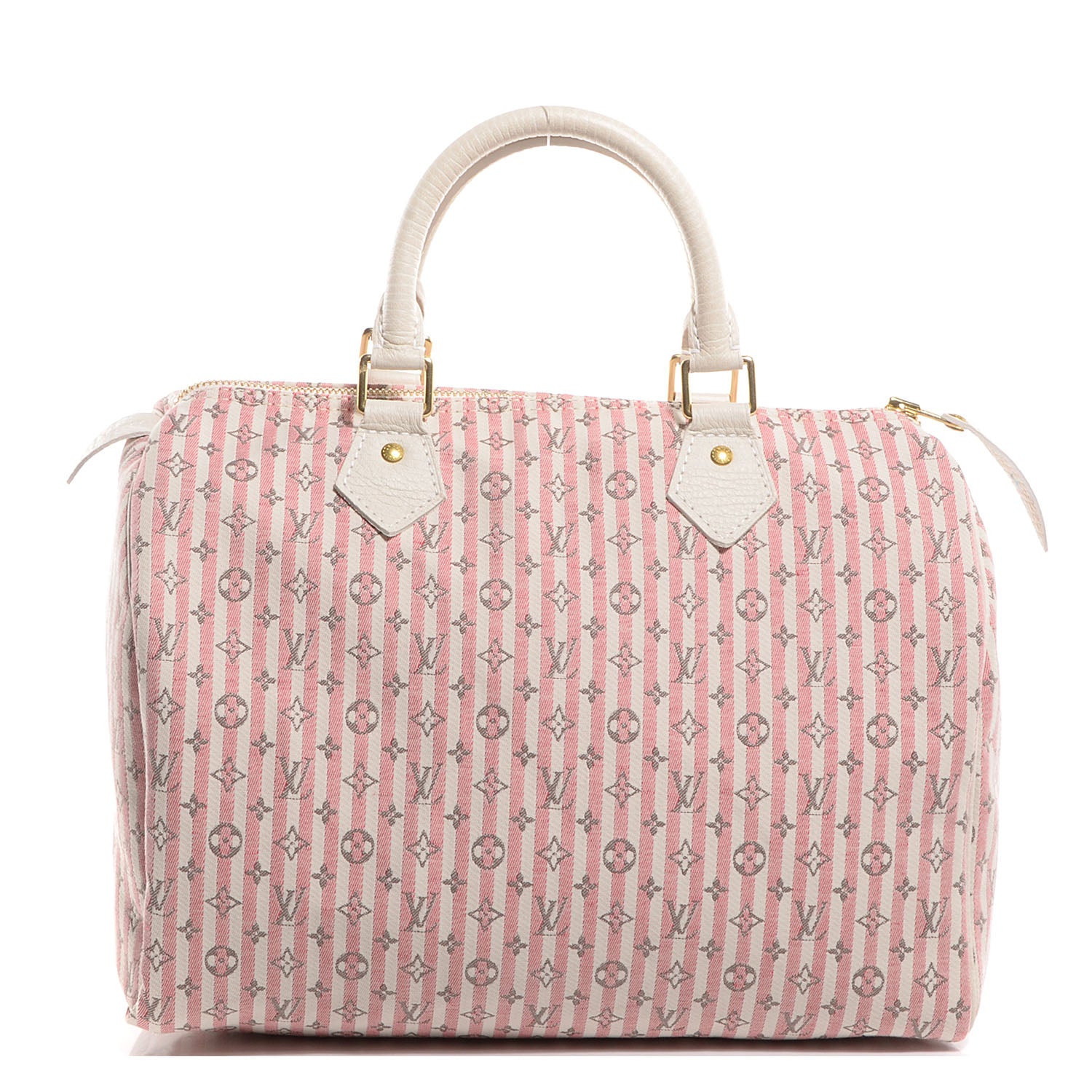 Louis Vuitton Mini Lin Croisette Speedy 30 Rouge 1 of 8