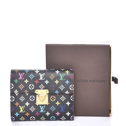 Louis Vuitton Monogram Multicolor Koala Wallet Black 9 of 9