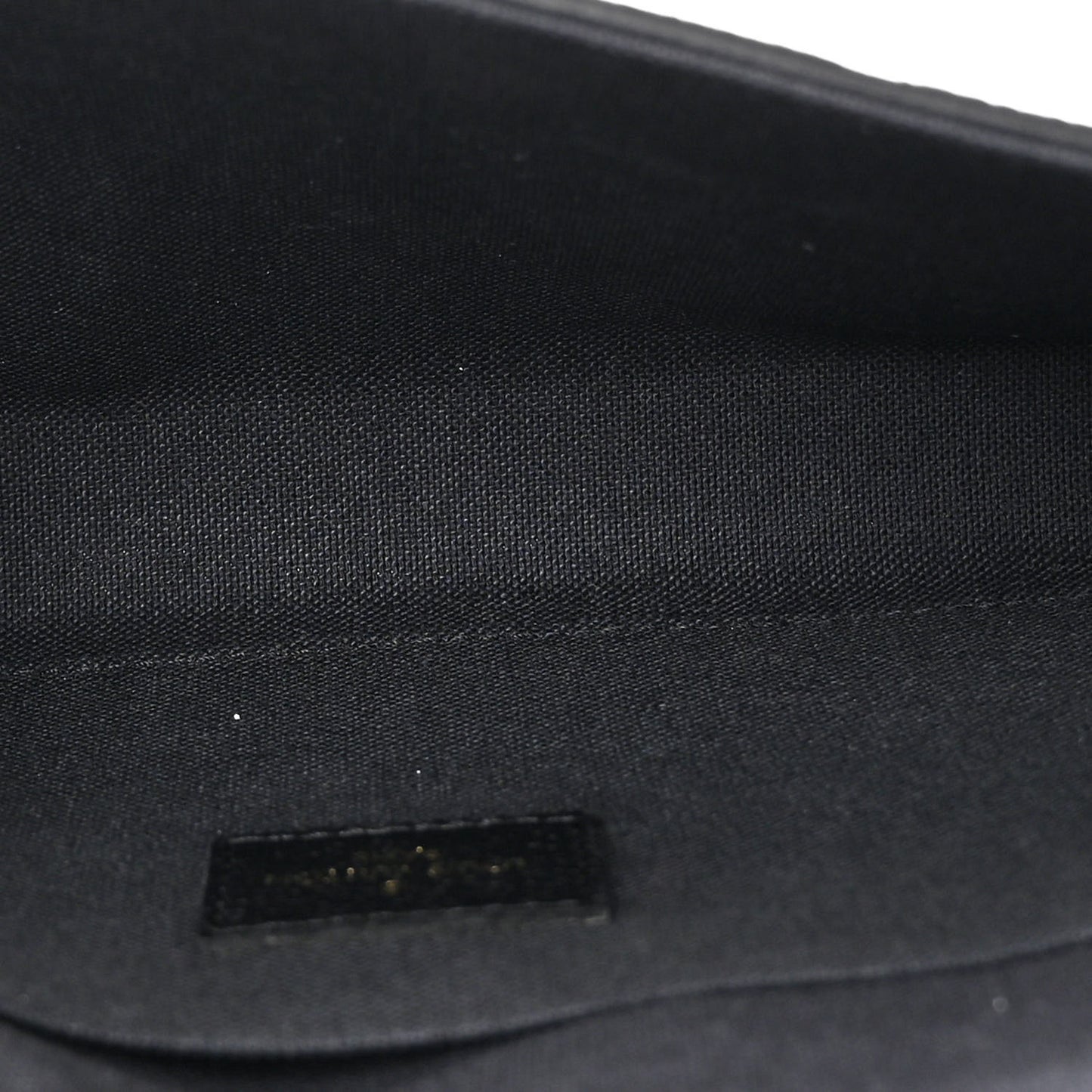 Empreinte Pochette Felicie Chain Wallet Black