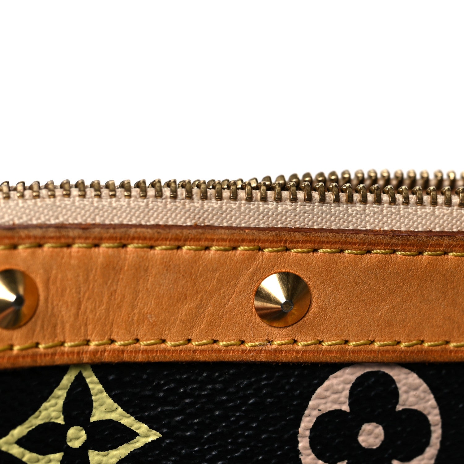 Louis Vuitton Monogram Multicolor Pochette Accessories Black 13 of 14