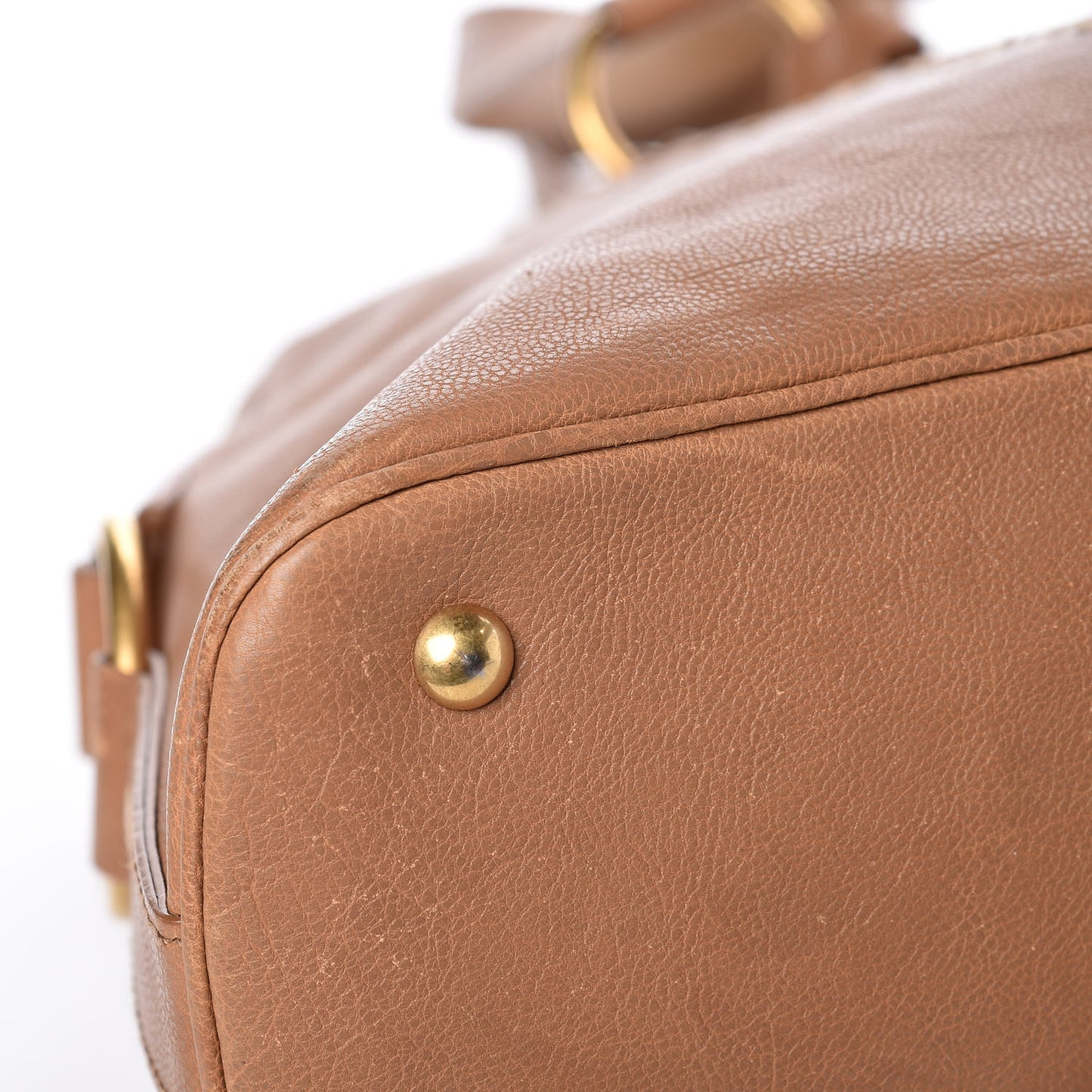 Calfskin Large Muse Brown