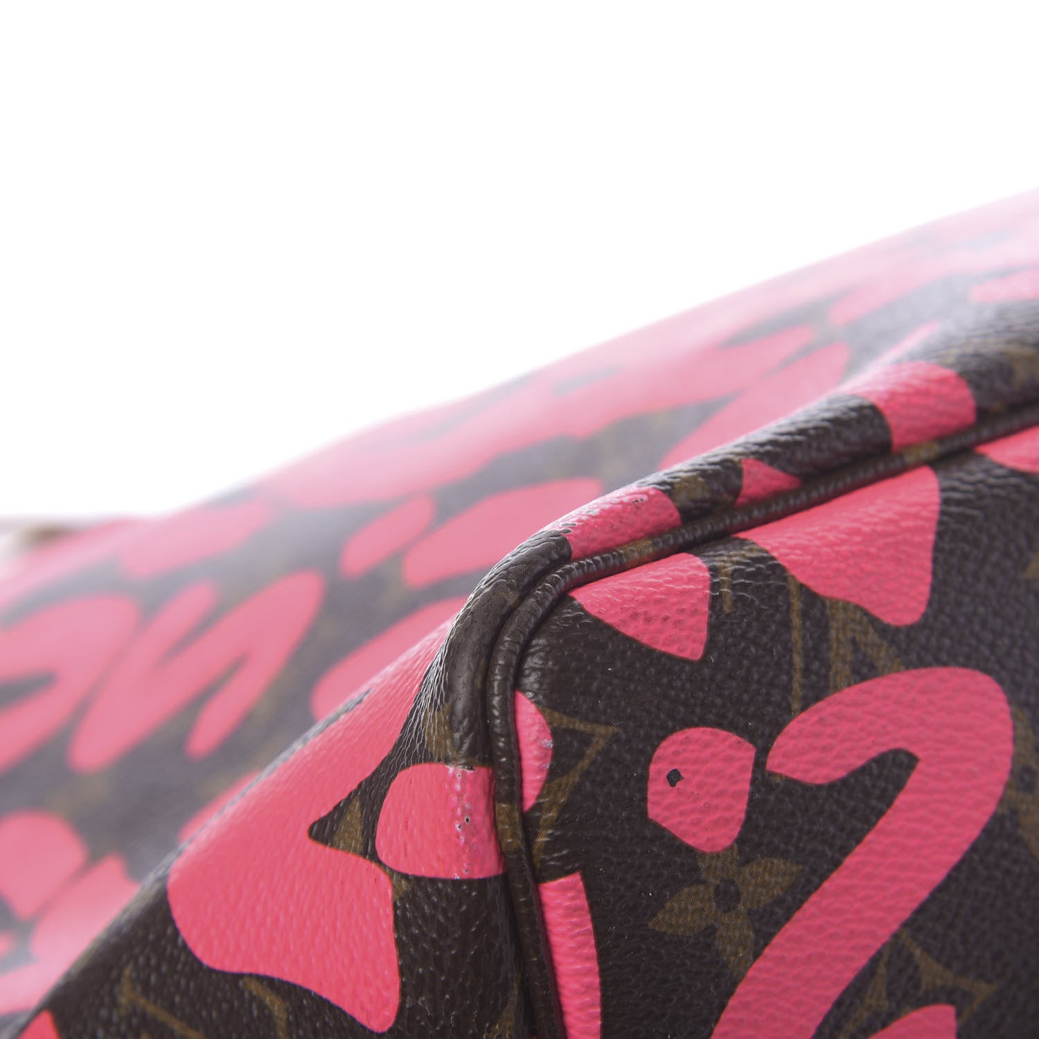 Louis Vuitton Monogram Graffiti Neverfull GM Fuchsia 21 of 22