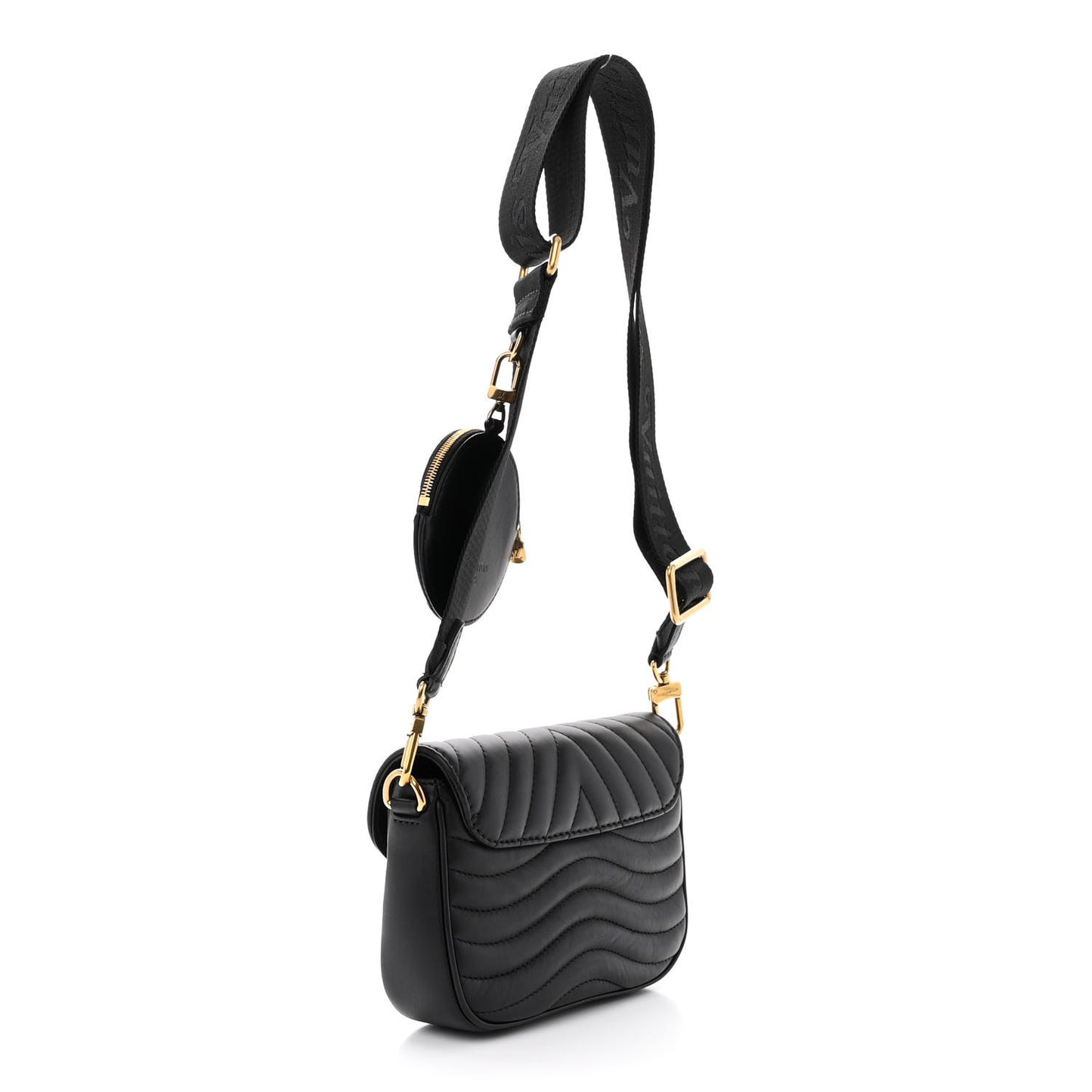 Calfskin New Wave Multi Pochette Black