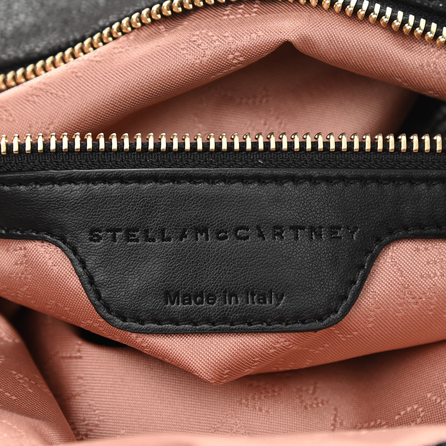 Stella McCartney Shaggy Deer Small Falabella Fold Over Tote Black 6 of 11