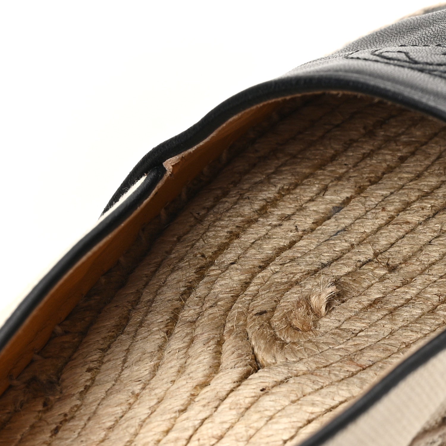 Gucci Nappa Canvas Espadrilles 35 Natural Black 11 of 11