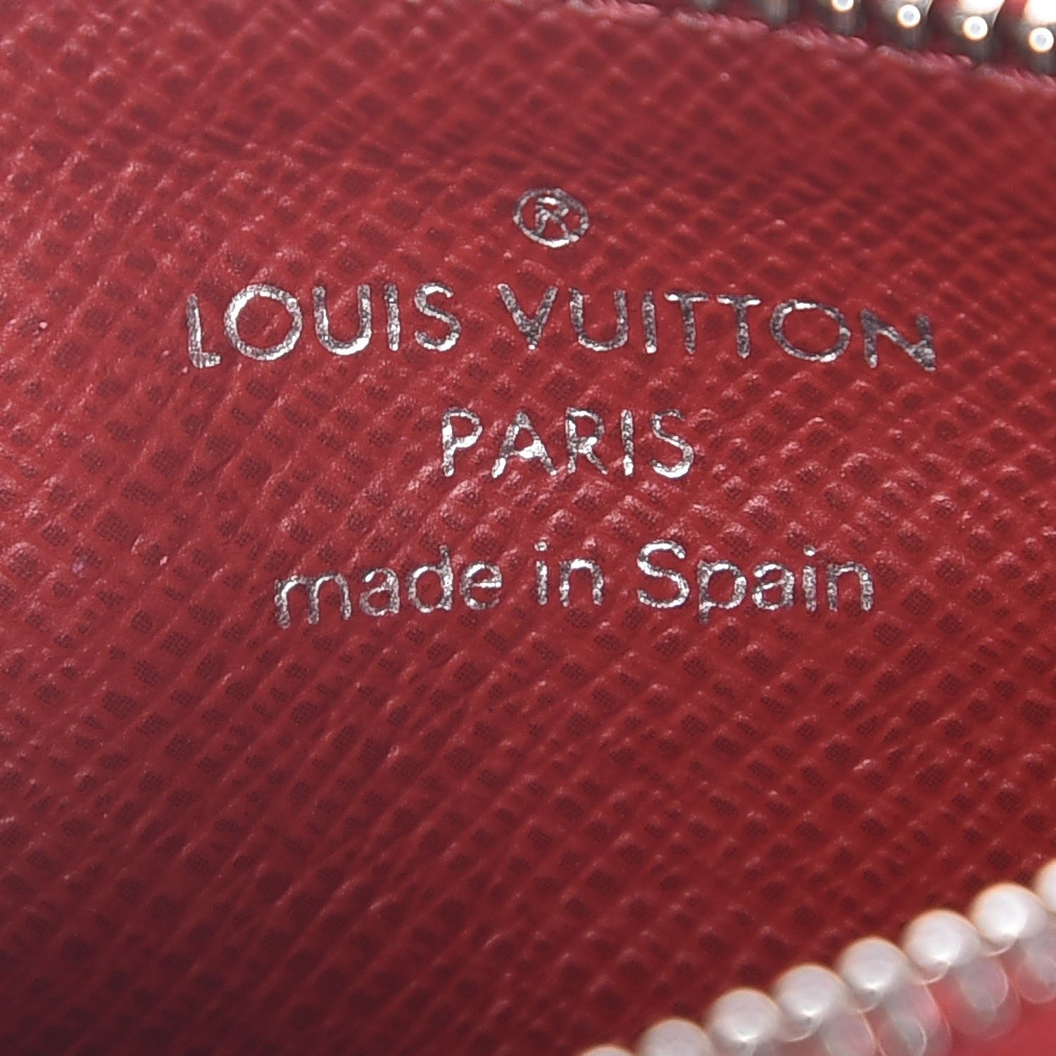 Louis Vuitton Epi Key Pouch Rubis 6 of 7