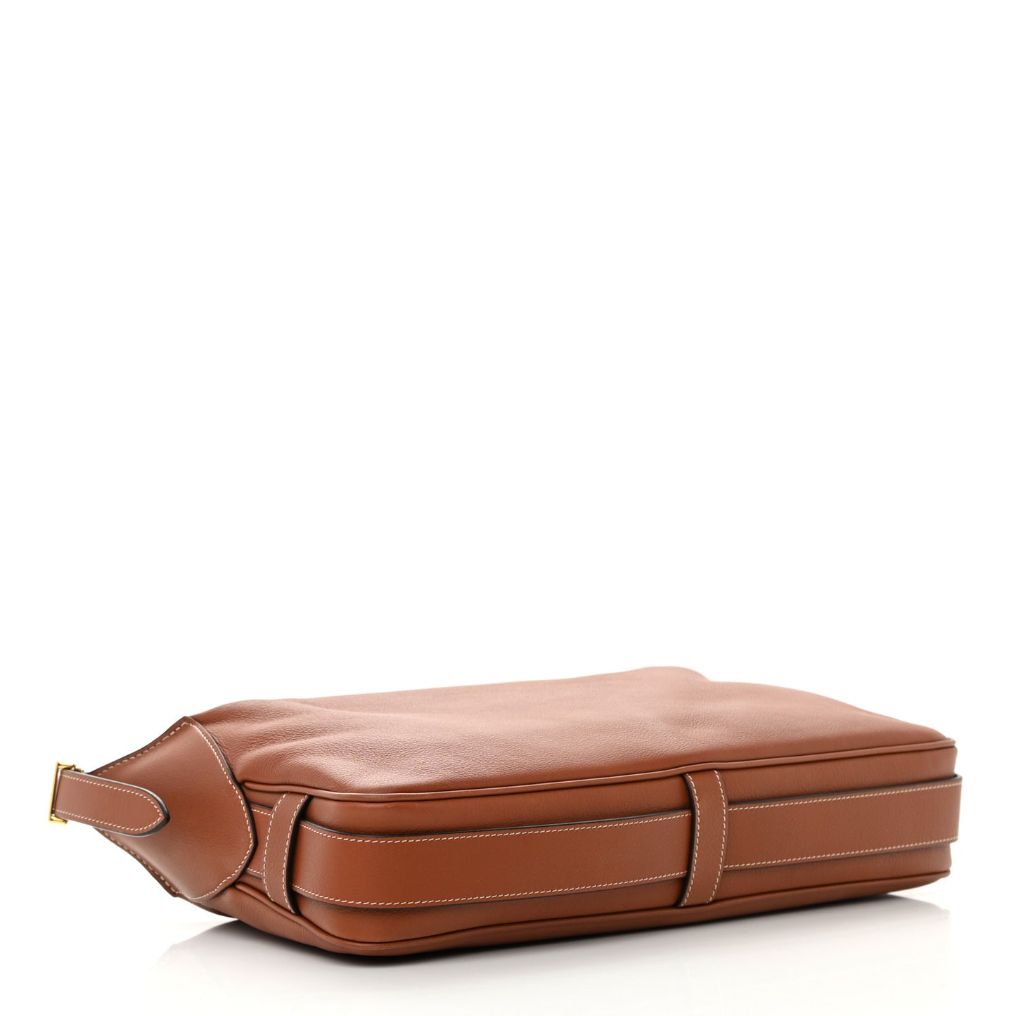 Supple Calfskin Medium Romy Shoulder Bag Tan
