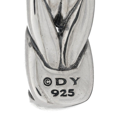 David Yurman Sterling Silver 9mm Chevron Cuff Bracelet 3 of 3