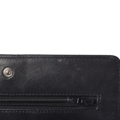 Chanel Lambskin Quilted Boy Wallet On Chain WOC Black 11 of 18