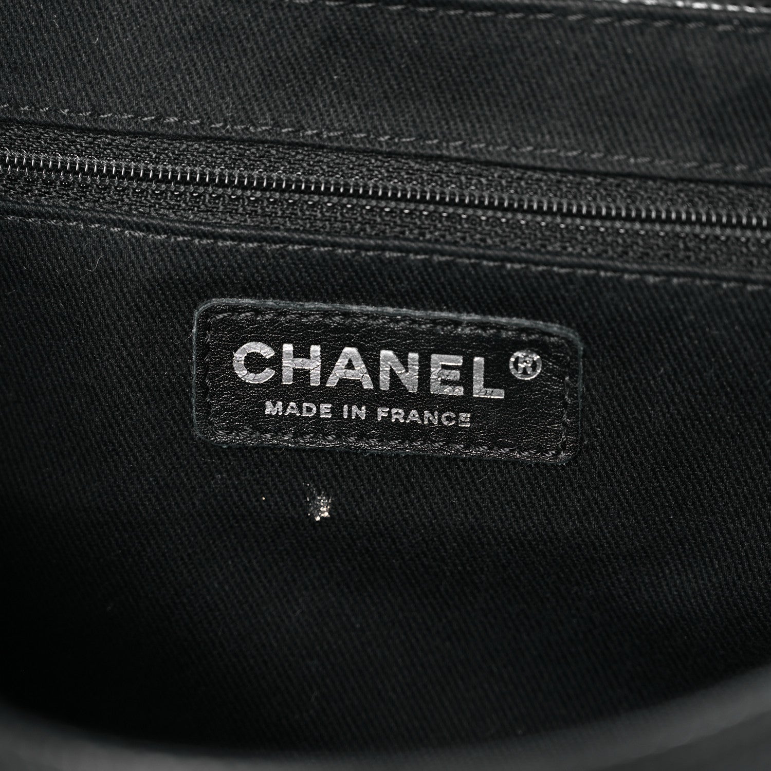 Chanel Caviar Half Moon Large Flap Black 6 of 11