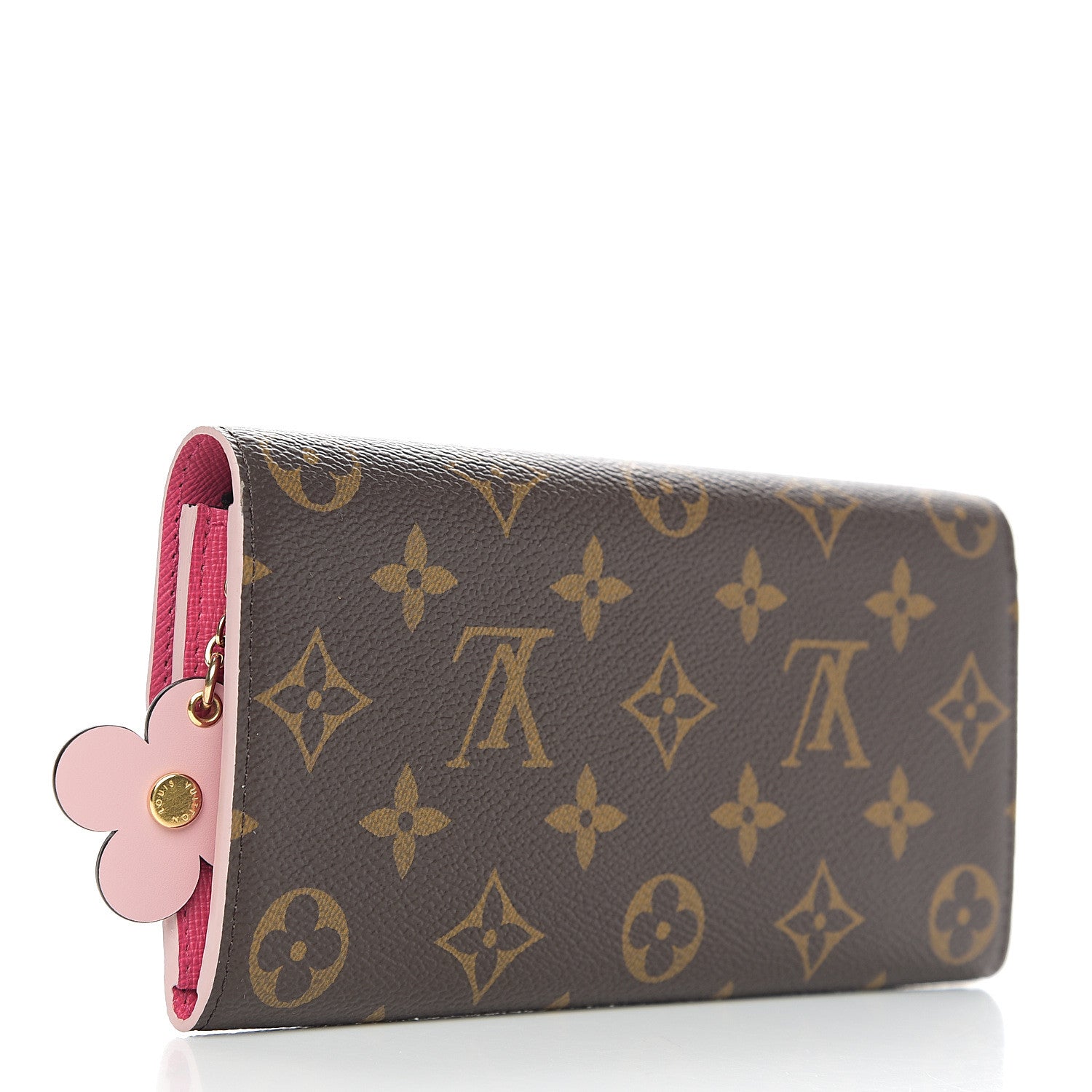 Louis Vuitton Monogram Bloom Flower Emilie Wallet 2 of 6