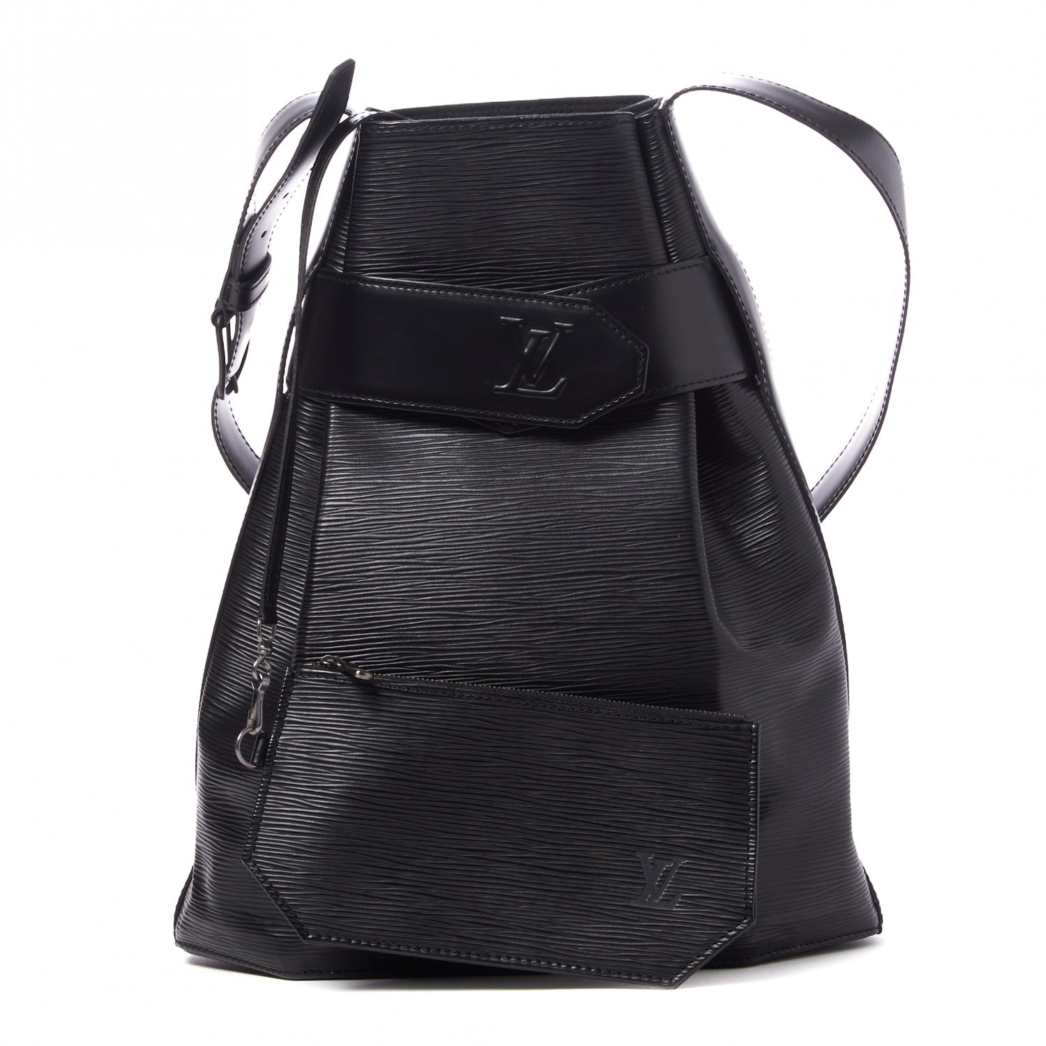Louis Vuitton Epi Sac D'Epaule GM Black 1 of 7