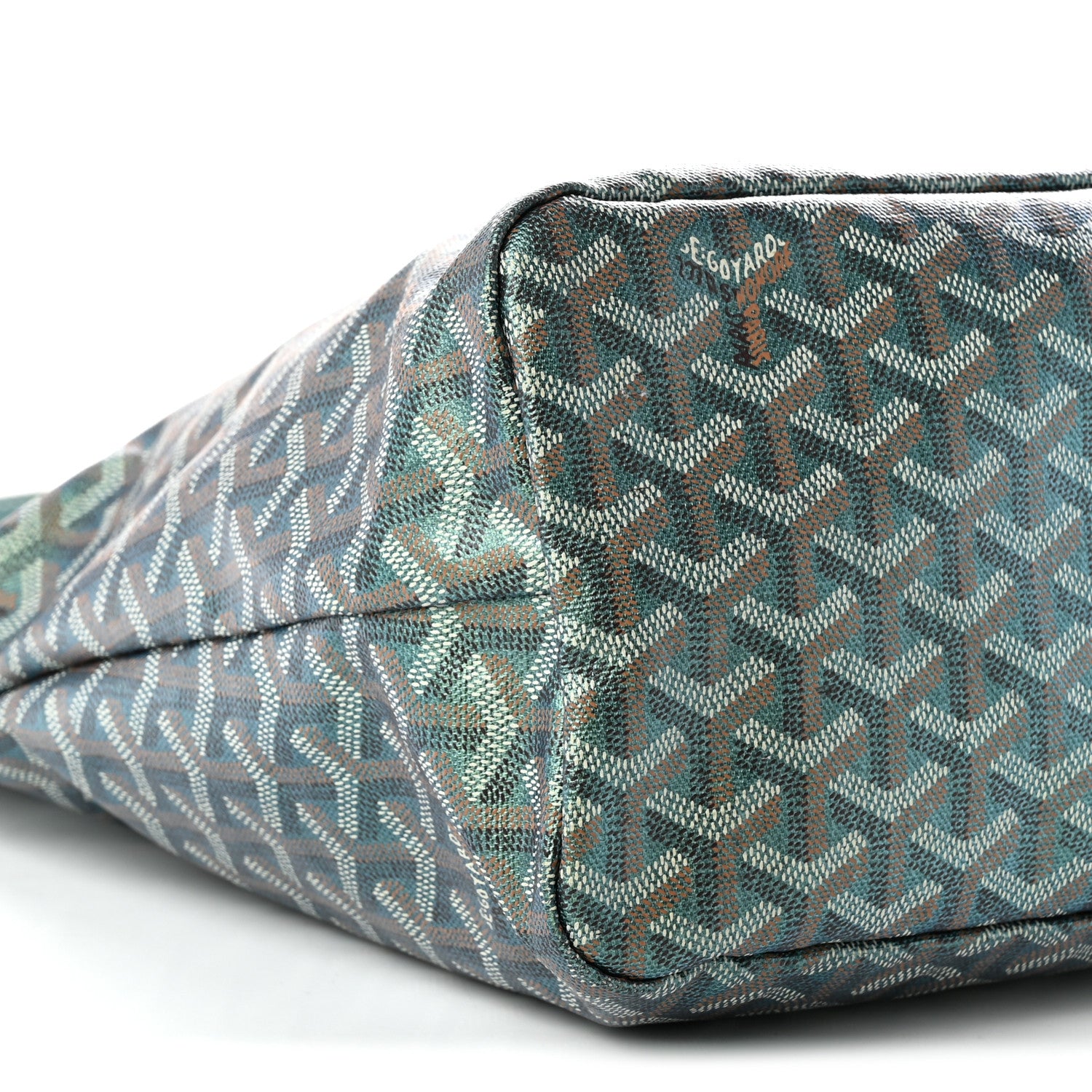 Goyard Iridescent Goyardine Boheme Hobo Pearly Green 10 of 11