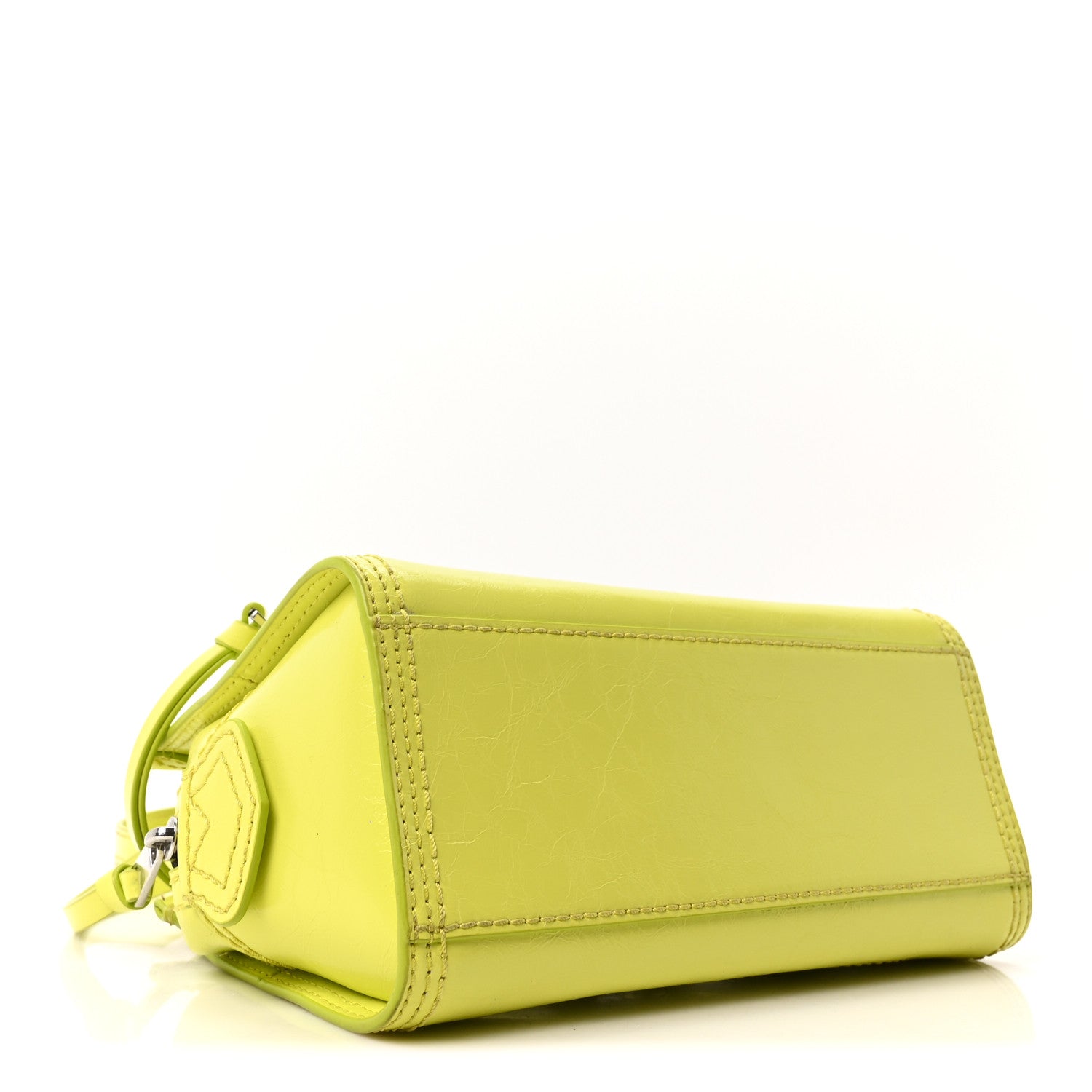 Marc Jacobs Textured Calfskin Mini Cruiser Convertible Satchel Limoncello 4 of 10