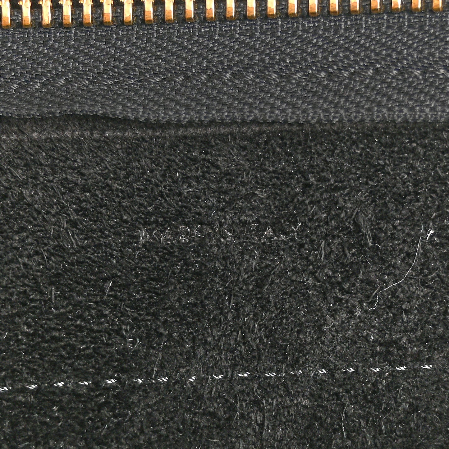 Grained Calfskin Nano Belt Bag Black