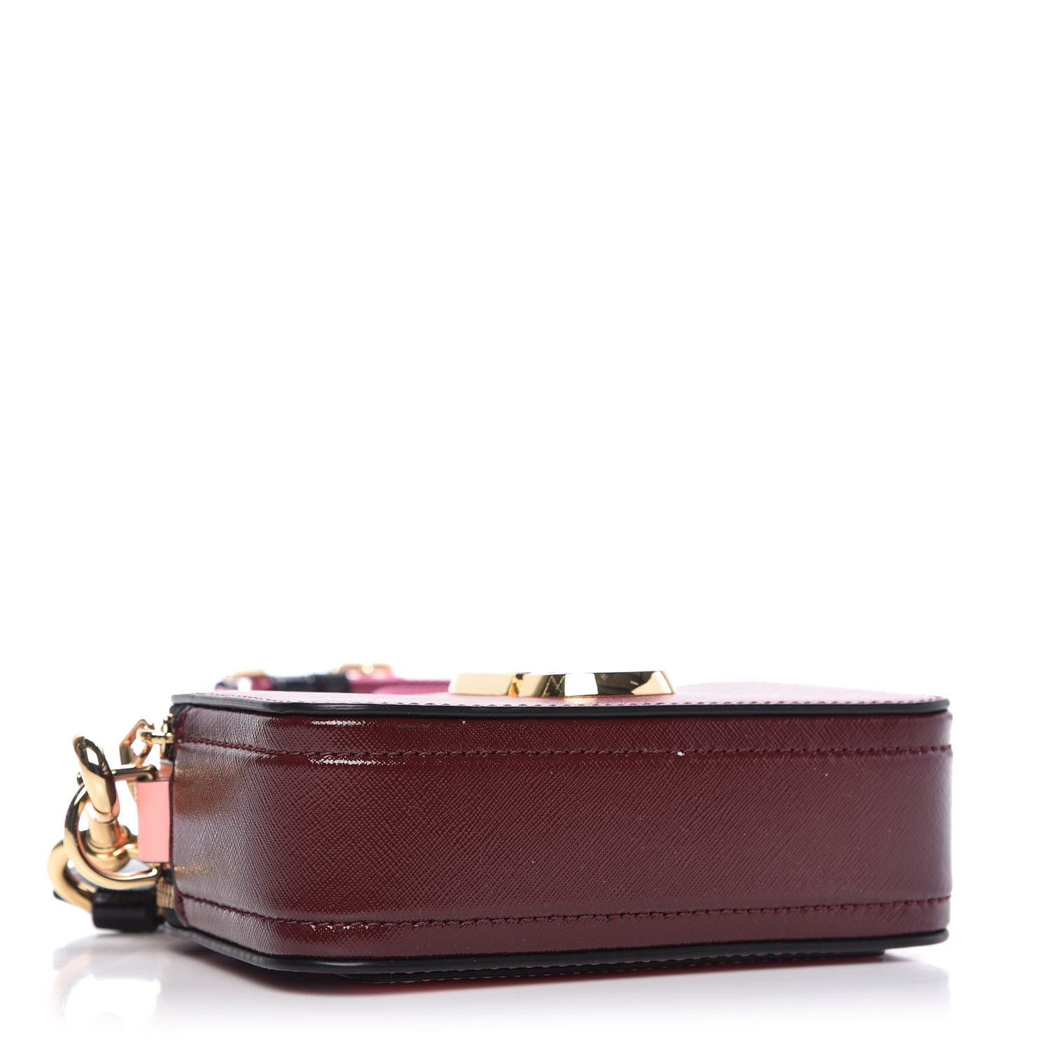 Marc Jacobs Saffiano Small Snapshot Camera Bag Pink 4 of 9