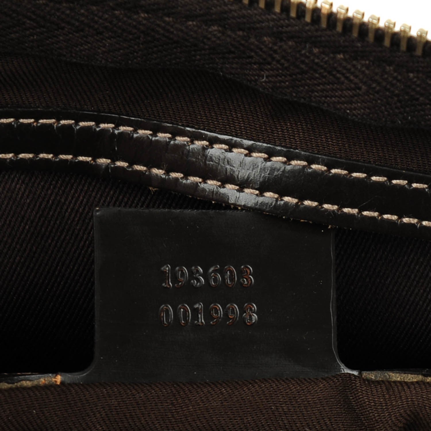 Gucci GG Plus Monogram Medium Joy Boston Dark Brown 7 of 7