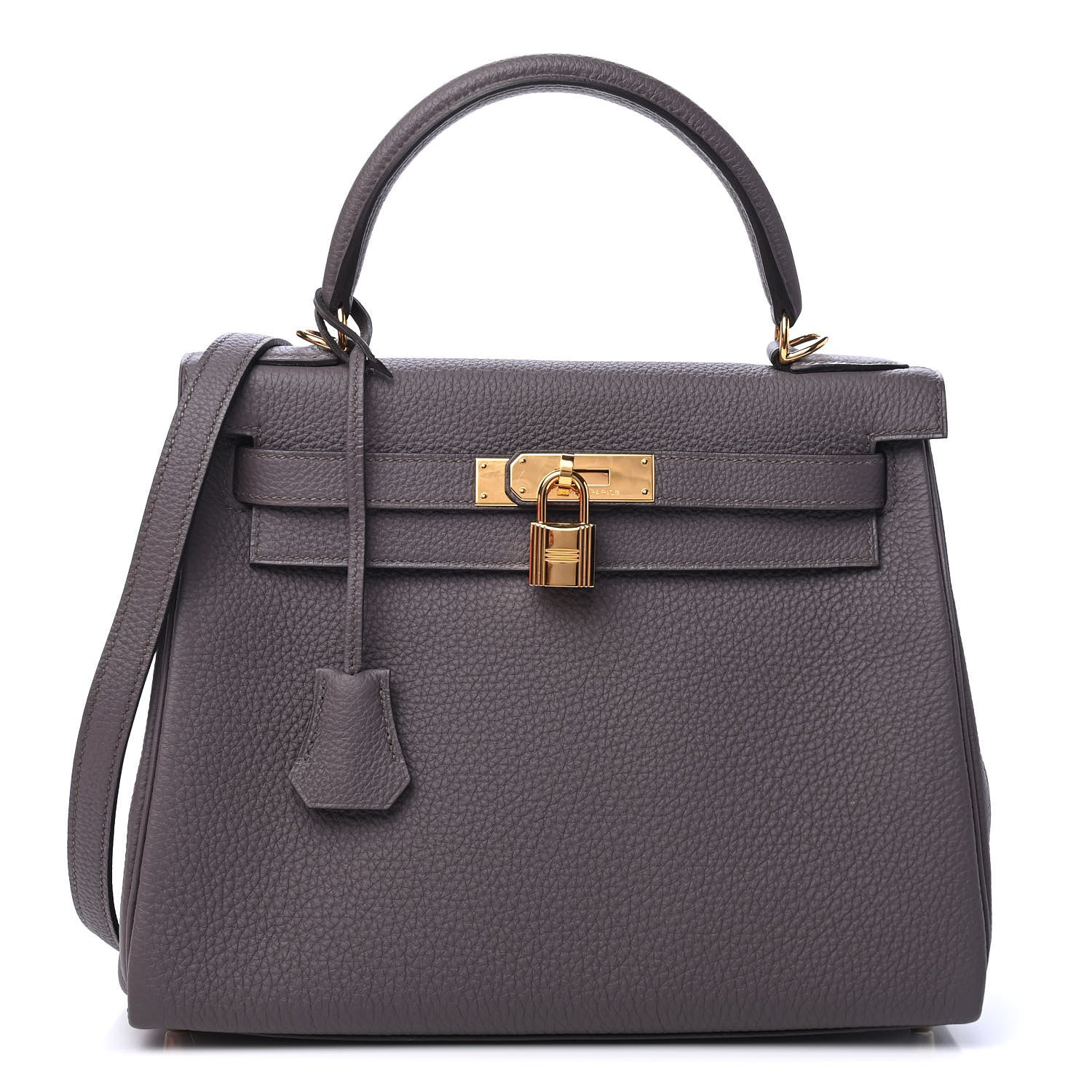 Hermes Togo Kelly Retourne 28 Etain 1 of 8
