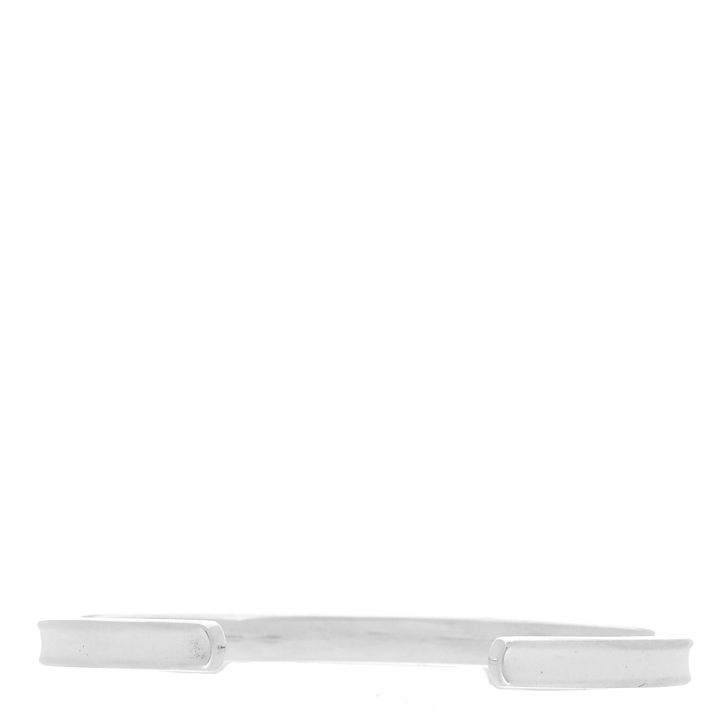 Tiffany Sterling Silver Narrow 1837 Cuff Bracelet 3 of 4