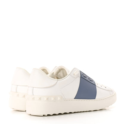 Valentino Garavani Calfskin Womens Rockstud Open Sneakers 36 White Niagara 4 of 12