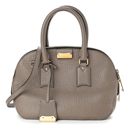 Burberry Heritage Grain Small Orchard Bowling Bag Pale Taupe 1 of 13