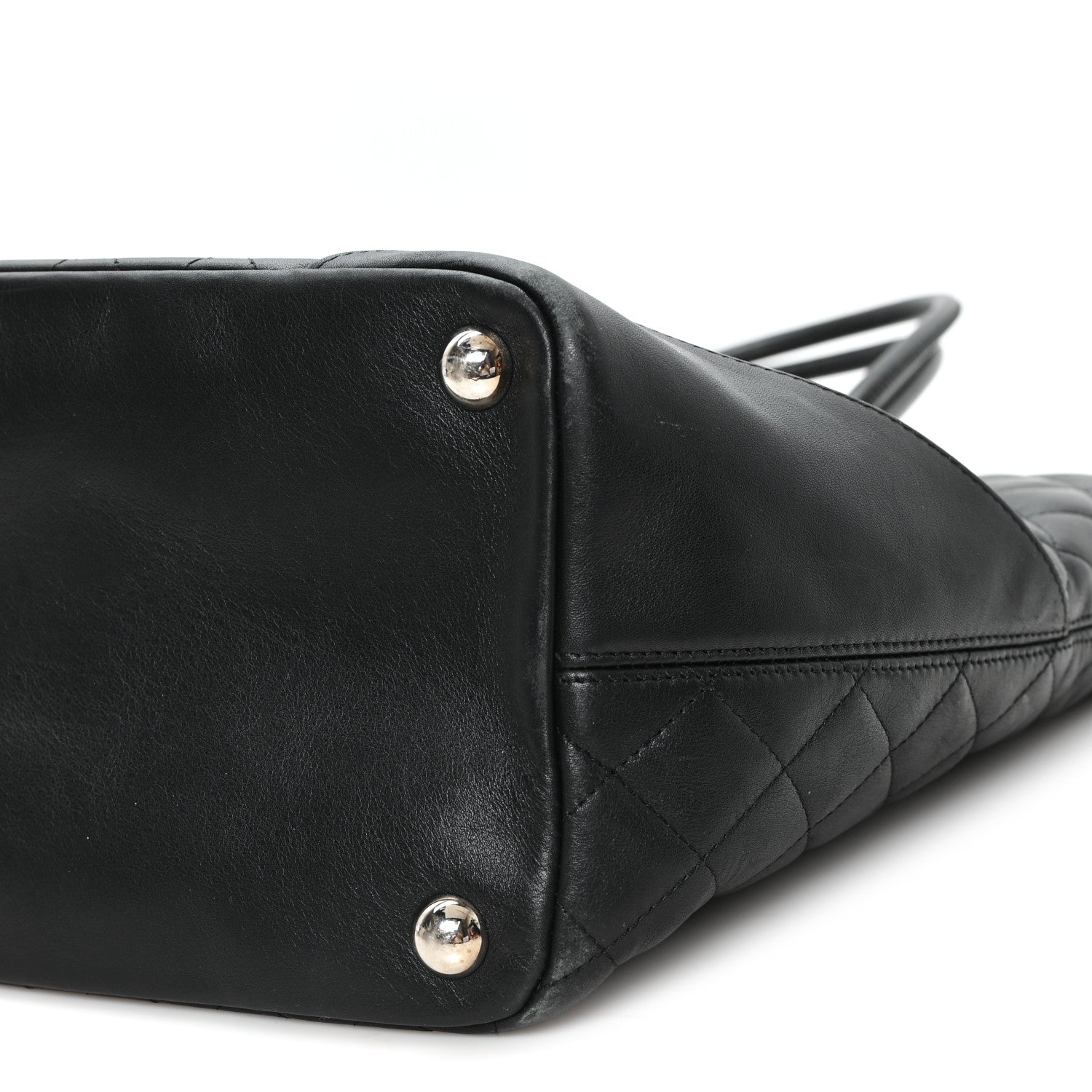 Chanel Calfskin Quilted Large Cambon Tote Black 10 of 10