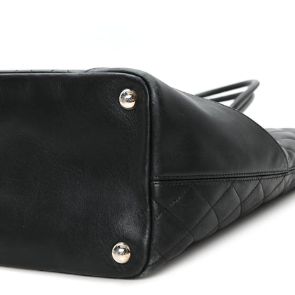 Chanel Calfskin Quilted Large Cambon Tote Black 10 of 10