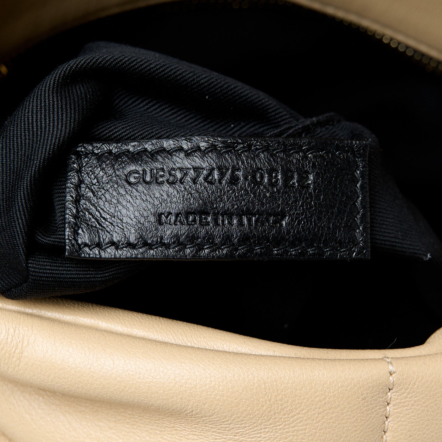 Saint Laurent Lambskin Quilted Medium Loulou Puffer Monogram Chain Satchel Dark Beige 8 of 13