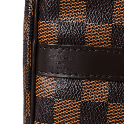 Louis Vuitton Damier Ebene Speedy Bandouliere 35 6 of 9