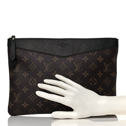 Louis Vuitton Monogram Daily Pouch Black 2 of 11