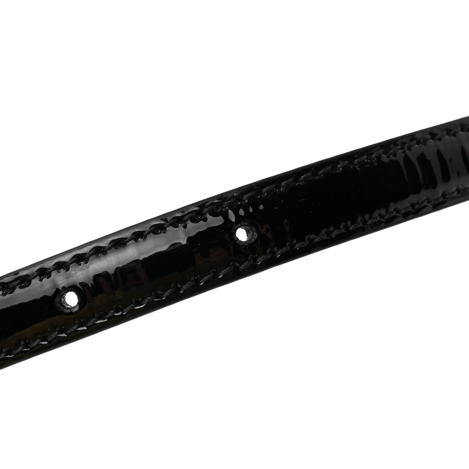 Gucci Patent Double G Thin Belt Black 4 of 6