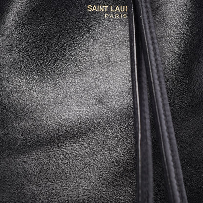 Saint Laurent Calfskin Small Emmanuelle Bucket Bag Black 8 of 9