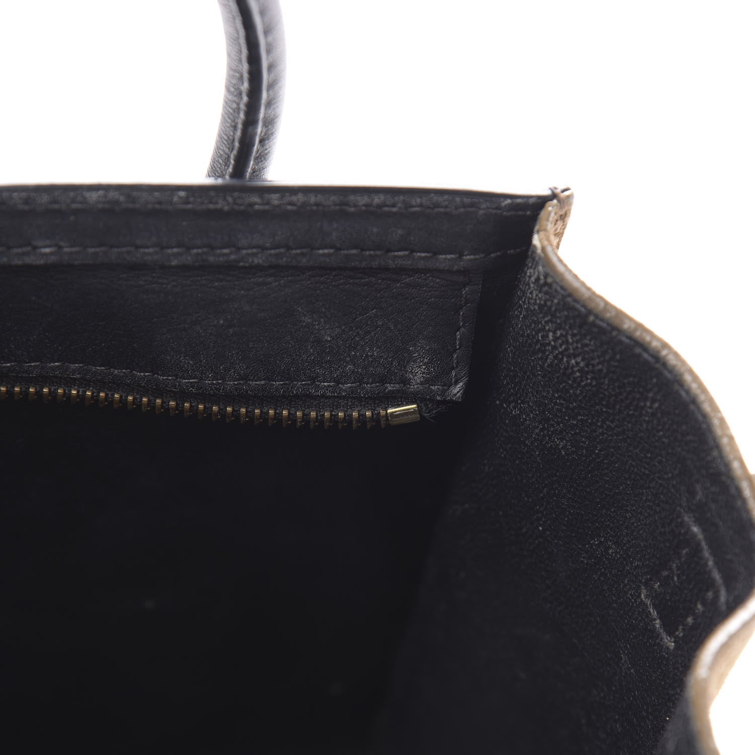 Celine Smooth Calfskin Suede Nano Tri-Color Luggage White 13 of 18