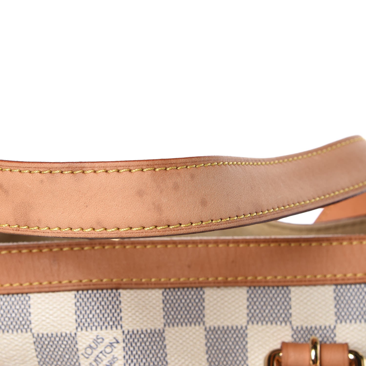 Louis Vuitton Damier Azur Hampstead MM 11 of 20