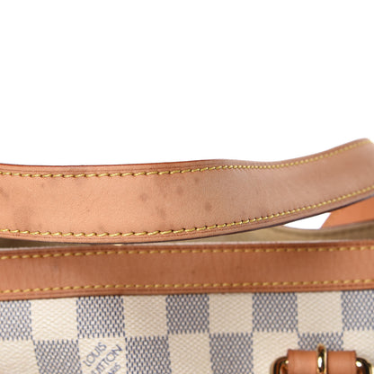 Louis Vuitton Damier Azur Hampstead MM 11 of 20