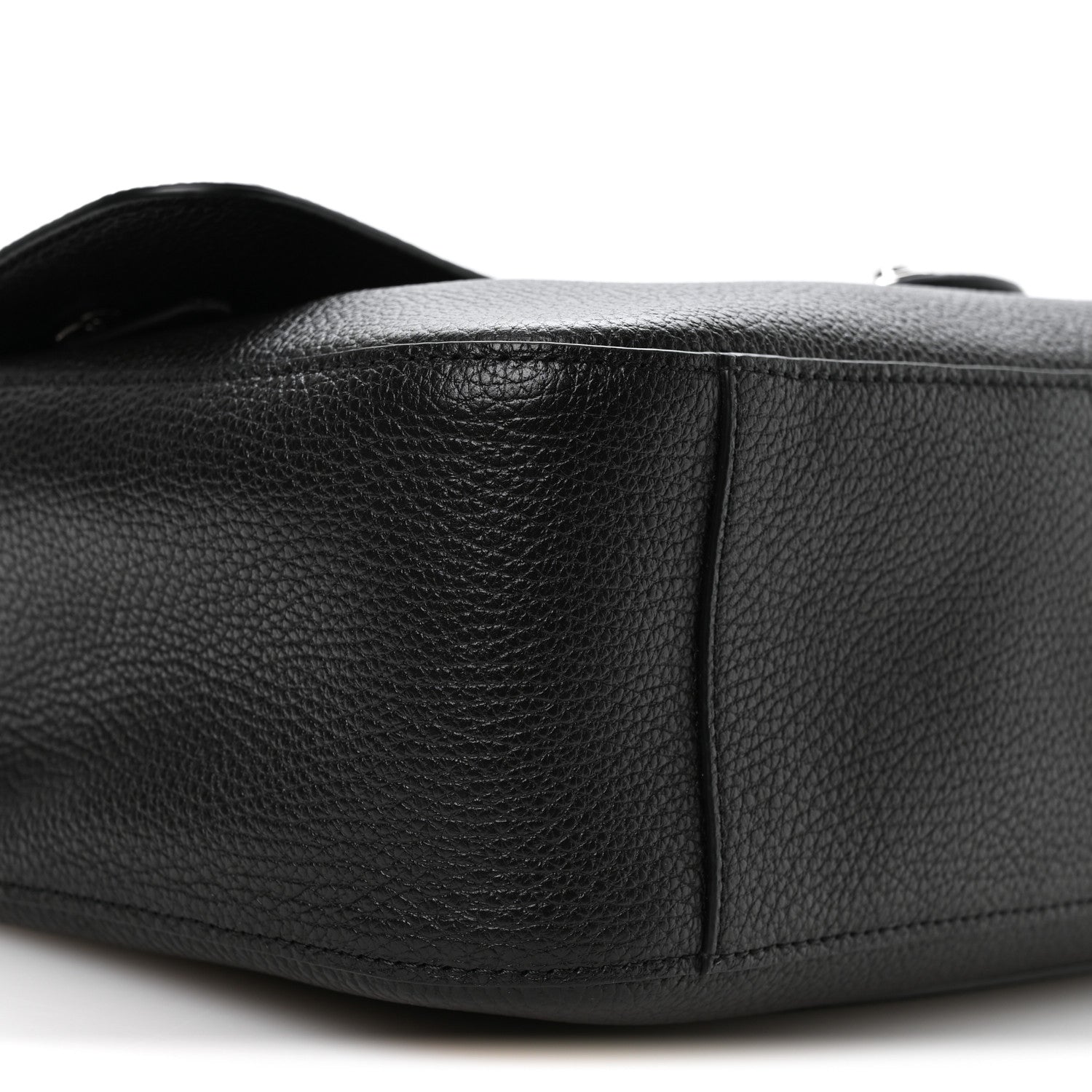 Chanel Grained Calfskin Small Souplissimo Maxi Flap Black 8 of 10