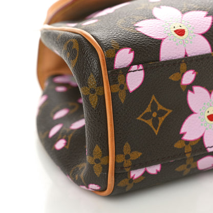Louis Vuitton Monogram Cherry Blossom Sac Retro Bag Brown 8 of 11