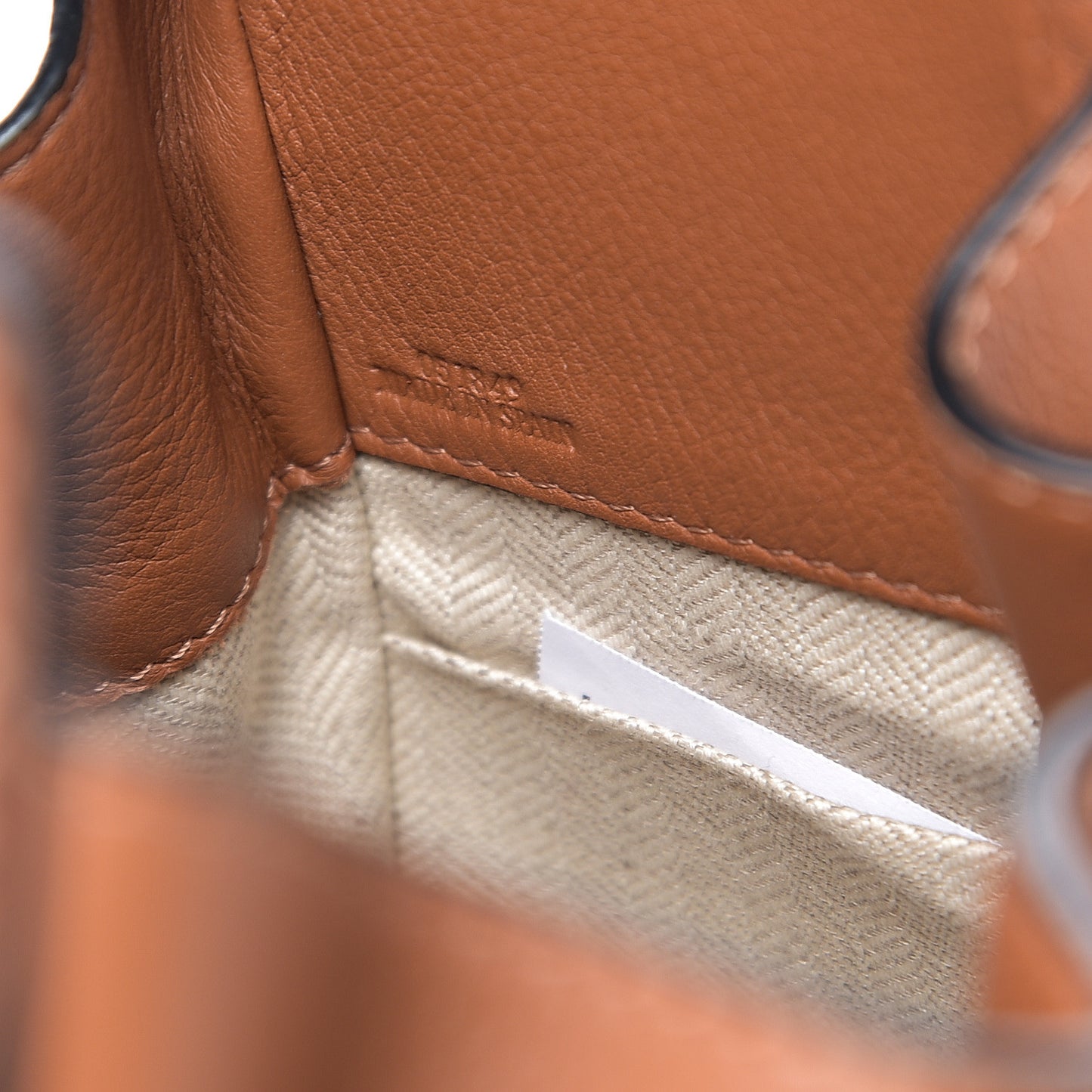 Calfskin Mini Hammock Shoulder Bag Tan