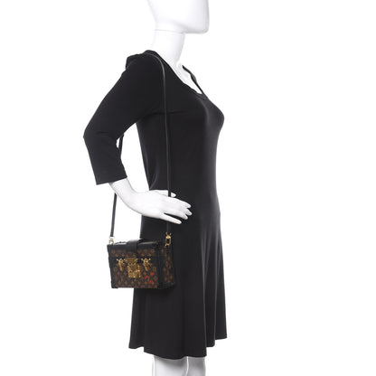 Louis Vuitton Monogram Petite Malle Black 2 of 10