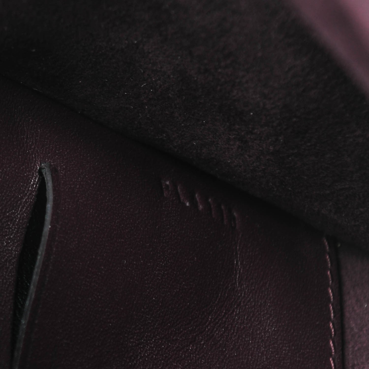 Louis Vuitton Calfskin Chain Louise GM Amarante 7 of 7