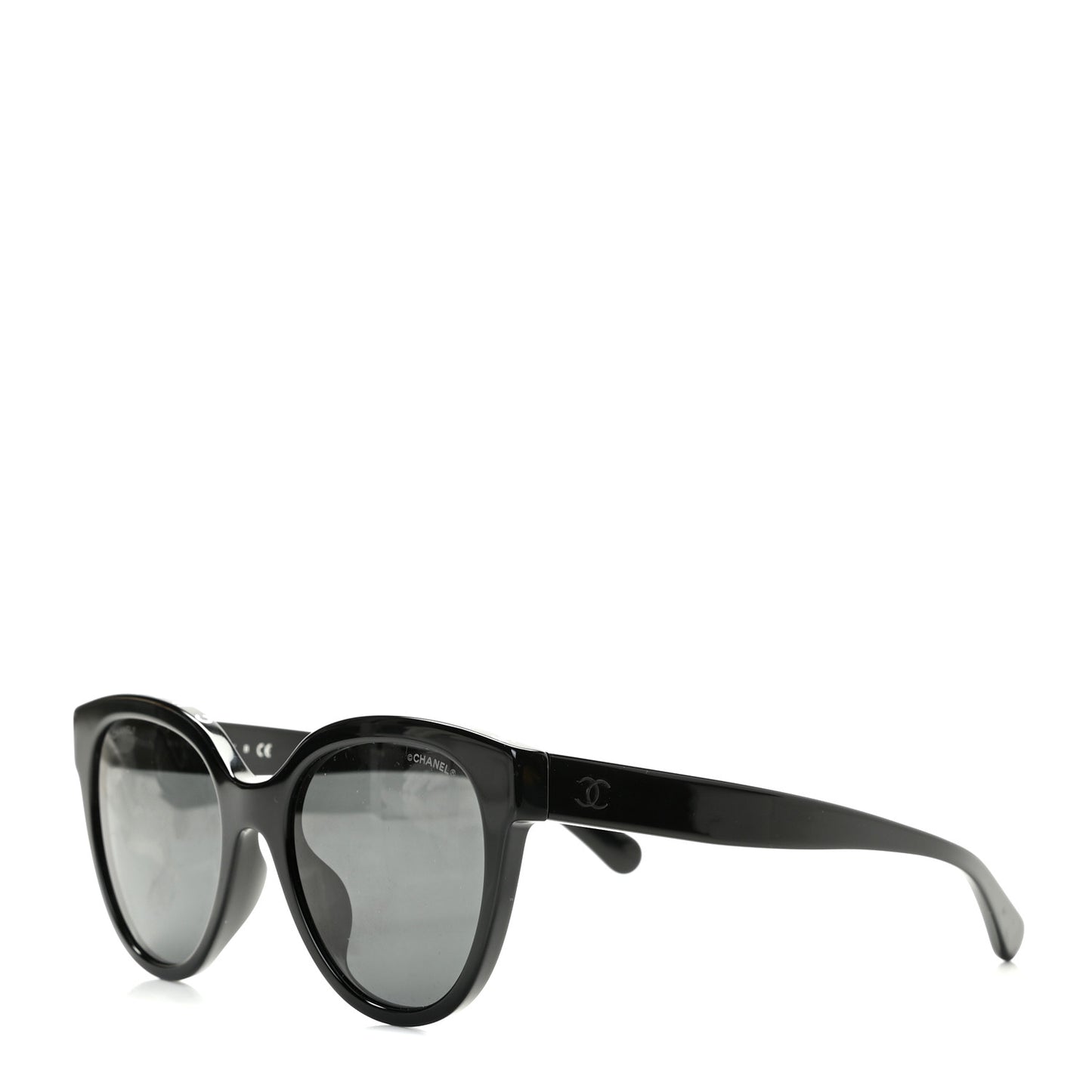 Acetate CC Butterfly Sunglasses 5414-A Black