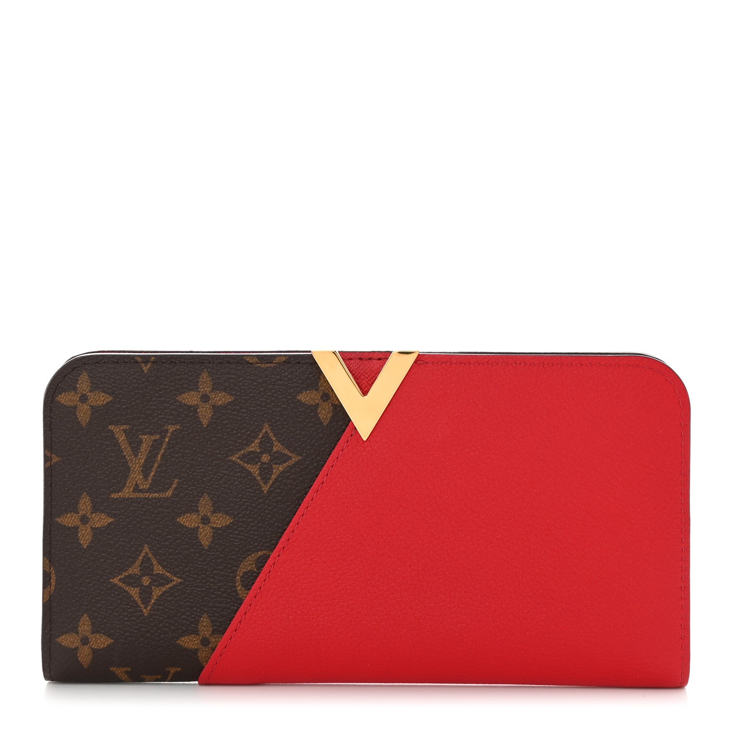 Louis Vuitton Monogram Calfskin Kimono Wallet Cherry 1 of 8