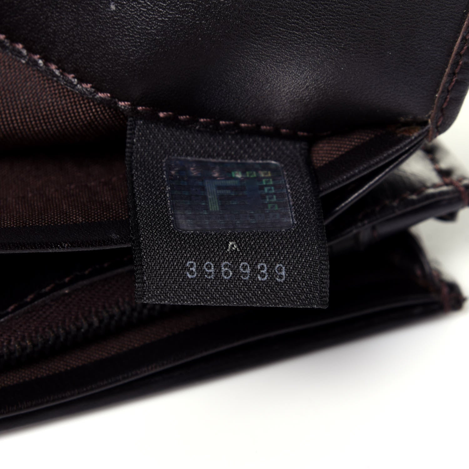 Fendi Zucchino Forever Continental Wallet Brown 11 of 12